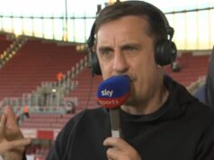 Gary Neville volá hviezdu Arsenalu za výkon vs Newcastle – „To nemôžete mať“ Gary Neville vo svojom podcaste