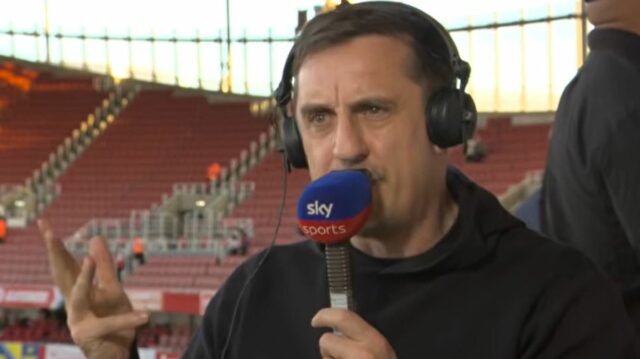 Gary Neville vo svojom podcaste