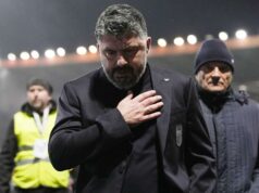 Gattuso sa ospravedlňuje po tom, čo Taliansko vynechalo ďalšie majstrovstvá sveta vo futbale Gattuso sa ospravedlňuje po tom, čo Taliansko vynechalo ďalšie majstrovstvá sveta vo futbale