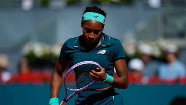 Gauff porazí Cirstea v Madride napriek žalúdočnej viróze

