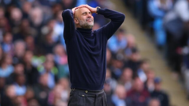 Pep Guardiola, tréner Manchestru City