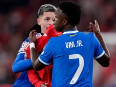 Gianluca Prestianni dostal zákaz UEFA za rasistický incident s Viniciusom Jr Futbal | Šport Gianluca Prestianni dostal zákaz UEFA za rasistický incident s Viniciusom Jr Futbal | Šport