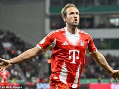 Harry Kane posilnil štvornásobné nádeje a cenu Ballon d’Or, keď vystrelil Bayern Mníchov do finále Nemeckého pohára Harry Kane skóroval, keď Bayern Mníchov porazil Bayer Leverkusen 2:0 a dostal sa do finále DFB-Pokal