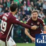Hearts opúšťajú neskoro, aby potopili deväťčlenný Hibernian a využili stratu Rangers | Škótska premiéra