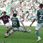 Blair Spittal vedie domov neskorého víťaza Hearts proti deviatemu Hibsovi na Easter Road