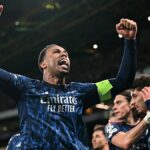 Arsenal oslavuje svojho neskorého víťaza proti Sportingu