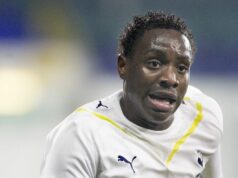 Hral som za Spurs a môj brat sa pripojil k Arsenalu – toto som mu povedal LONDÝN COLNEY, ANGLICKO – 15. AUGUSTA: Sambi Lokonga z Arsenalu počas tréningu v Sobha Realty Training Center 15. augusta 2025 v London Colney, Anglicko. (Foto: Stuart MacFarlane/Arsenal FC cez Getty Images)