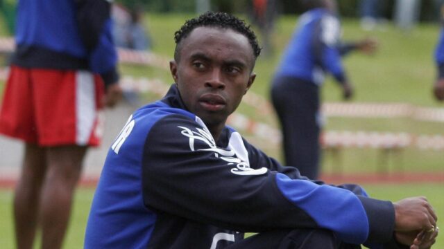 Christian Lara na tréningu Ekvádoru počas majstrovstiev sveta 2006