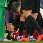 Hugo Ekitike sa proti PSG zranil