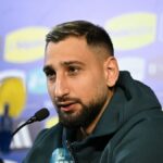 Gianluigi Donnarumma z Talianska hovorí pre médiá