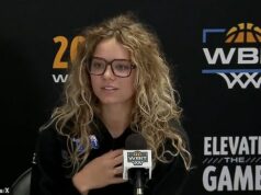 Hviezda March Madness sa stala virálnou, pretože vysvetlila, prečo v nedeľu necvičí: „Väčší ako basketbal“ Delaney Gibb, 20, sa tento týždeň stala virálnou, pretože výrečne vysvetlila, prečo v nedeľu necvičí