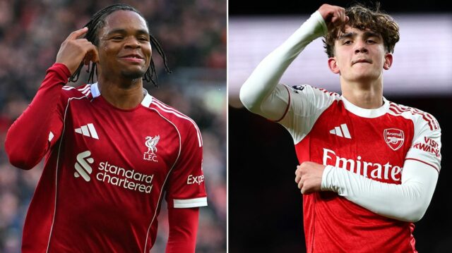 Rio Ngumoha z Liverpoolu oslavuje skórovanie proti Fulhamu