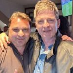 Noel Gallagher a Giorgi Kinkladze.