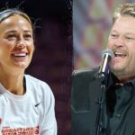 Hviezda WNBA Sophie Cunningham zasiahla do hviezdy, keď Blake Shelton prekonal tréning Fever