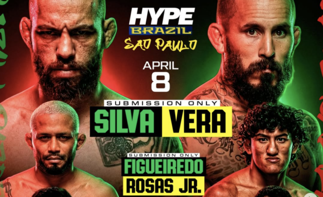 Hype Brazília: živé výsledky Silva vs. Vera, Figueiredo vs. Rosas, Download app from appStore