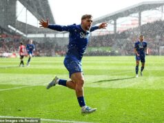 Igor Thiago sa búri, aby predbehol Bryana Mbeuma a Ivana Toneyho a dosiahol rekord Brentford… ale tu je dôvod, prečo Everton dokázal, že patrí do európskeho mixu, píše GETHIN HICKS Bol to Kiernan Dewsbury-Hall, ktorý opäť zachránil Everton, keď Angličan neskôr v Brentforde zachránil bod.