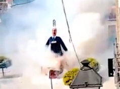 Izrael napomína španielskeho diplomata za odpálenie Netanjahuovej podobizne | Benjamin Netanjahu Izrael napomína španielskeho diplomata za odpálenie Netanjahuovej podobizne | Benjamin Netanjahu