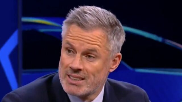 Jamie Carragher na CBS Sports. 