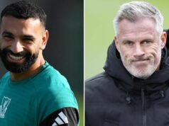 Jamie Carragher zostavuje plán prestupu Liverpoolu, ktorý má pomôcť nahradiť Mohameda Salaha Bývalý kapitán Liverpoolu Jamie Carragher