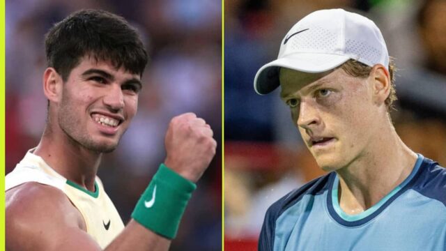 Jannik Sinner čelí zložitej ceste v snahe nahradiť Carlosa Alcaraza Jannik Sinner čelí zložitej ceste v snahe nahradiť Carlosa Alcaraza na čísle 1