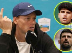 Jannik Sinner hovorí o „jedinečnej“ situácii Carlosa Alcaraza a Novaka Djokoviča Jannik Sinner hovorí o „jedinečnej“ situácii Carlosa Alcaraza a Novaka Djokoviča