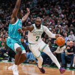 NBA: Charlotte Hornets v Bostone Celtics