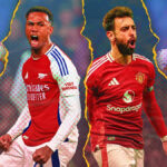 Declan Rice v akcii za Arsenal