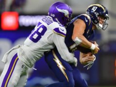 Jonathan Greenard, ktorý sa dostal od Vikingov k Eagles, dostane predĺženie o 100 miliónov dolárov NFL: Minnesota Vikings v Los Angeles Chargers