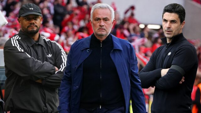 Pep Guardiola a Mikel Arteta