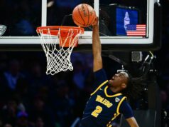 Kansas získal z Toleda najlepšieho nováčika MAC PG Leroya Blydena Jr Basketbal NCAA: MAC Conference Tournament Championship - Akron vs Toledo