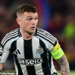 Kieran Trippier opustí St James's Park po štyri a pol ročnom období