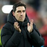 BOURNEMOUTH, ANGLICKO - 6. DECEMBRA: Hlavný tréner Andoni Iraola z Bournemouthu po remíze 0:0 počas zápasu Premier League medzi Bournemouthom a Chelsea na Vitality Stadium 6. decembra 2025 v anglickom Bournemouthe. (Foto: Robin Jones – AFC Bournemouth/AFC Bournemouth cez Getty Images)