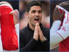 Kríza Arsenalu pokračuje, keď sa zlyhania Artety opäť odhalili uprostred najväčšieho fľašovania vôbec Kríza Arsenalu pokračuje, keď sa zlyhania Artety opäť odhalili uprostred najväčšieho fľašovania vôbec