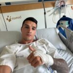 Erik Lamela zdieľal snímku z nemocnice po operácii bedrového kĺbu