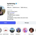 Kyrie Irving mení fotku na Instagrame, aby vyjadril solidaritu s Palestínou | Basketbalové novinky