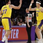 Lakers 'pozdvihli' play off funguje s Lukom Doncicom, zraneným Austinom Reavesom