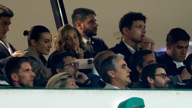 Lando Norris a Magui Corceiro