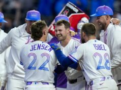 Lane Thomas, Royals predbehli Angels v 10 zmenách MLB: Los Angeles Angels v Kansas City Royals