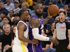 LeBron James poháňa shorthanded Lakers, aby vyhral nad Warriors LeBron James poháňa shorthanded Lakers, aby vyhral nad Warriors