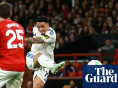 Leeds ohromil Manchester United po dvojke Okafora a červenej karte Martínez za pritiahnutie vlasov | Premier League Leeds ohromil Manchester United po dvojke Okafora a červenej karte Martínez za pritiahnutie vlasov | Premier League