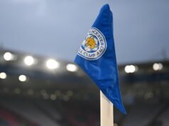 Leicester sa učí odpočet bodov odvolávať sa na osud s obrovskými dôsledkami v boji o prežitie Celkový pohľad na rohovú vlajku Leicester City