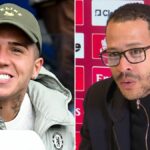 Enzo Fernandez a Marc Cucurella