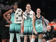 Liberty znovu podpísal Breannu Stewart, Sabrinu Ionescu, Jonquela Jonesa WNBA: Las Vegas Aces v New York Liberty