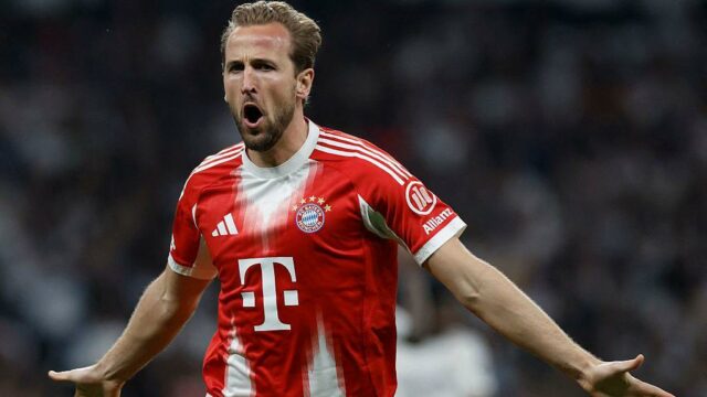 Liga majstrov: Kane zdvojnásobil vedenie Bayernu v Madride, Sporting drží Arsenal
