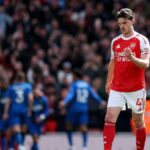 Liga majstrov UEFA 2025-2026: Rice vynechal tréning, aby zvýšil obavy Arsenalu o zranenia pred zápasom v Sportingu