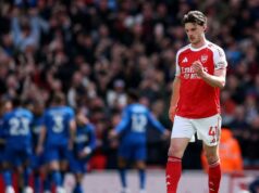 Liga majstrov UEFA 2025-2026: Rice vynechal tréning, aby zvýšil obavy Arsenalu o zranenia pred zápasom v Sportingu Liga majstrov UEFA 2025-2026: Rice vynechal tréning, aby zvýšil obavy Arsenalu o zranenia pred zápasom v Sportingu