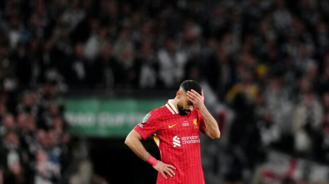 Mohamed Salah vyzerá skľúčene