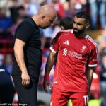 Mohamed Salah odišiel zranený za Liverpool proti Crystal Palace a vyhliadky sú pochmúrne