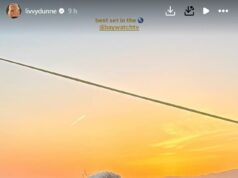 Livvy Dunne dáva fanúšikom pohľad do zákulisia Baywatch, keď sa spája s hviezdnymi hereckými kolegami Livvy Dunne sa podelila o ďalší pohľad do zákulisia natáčania Baywatch