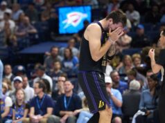 Luka Doncic zranenie stehennej šľachy otestuje hĺbku Lakers v predvečer play-off Luka Doncic zranenie stehennej šľachy otestuje hĺbku Lakers v predvečer play-off